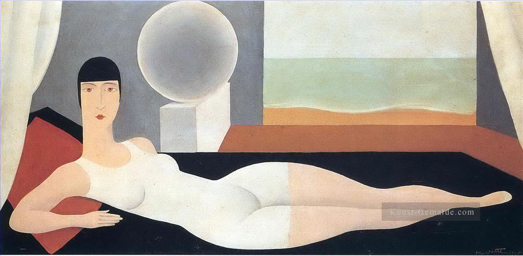 Badegast 1925 René Magritte Ölgemälde